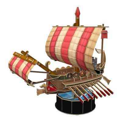 3D пазл CubicFun Римський бойовий корабель (T4032h) Харків