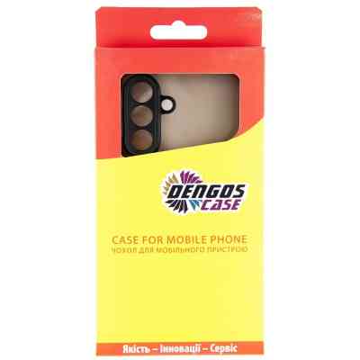 Чехол для мобильного телефона Dengos Matte Samsung Galaxy A56 5G (Black) (DG-TPU-MATT-161) Винница