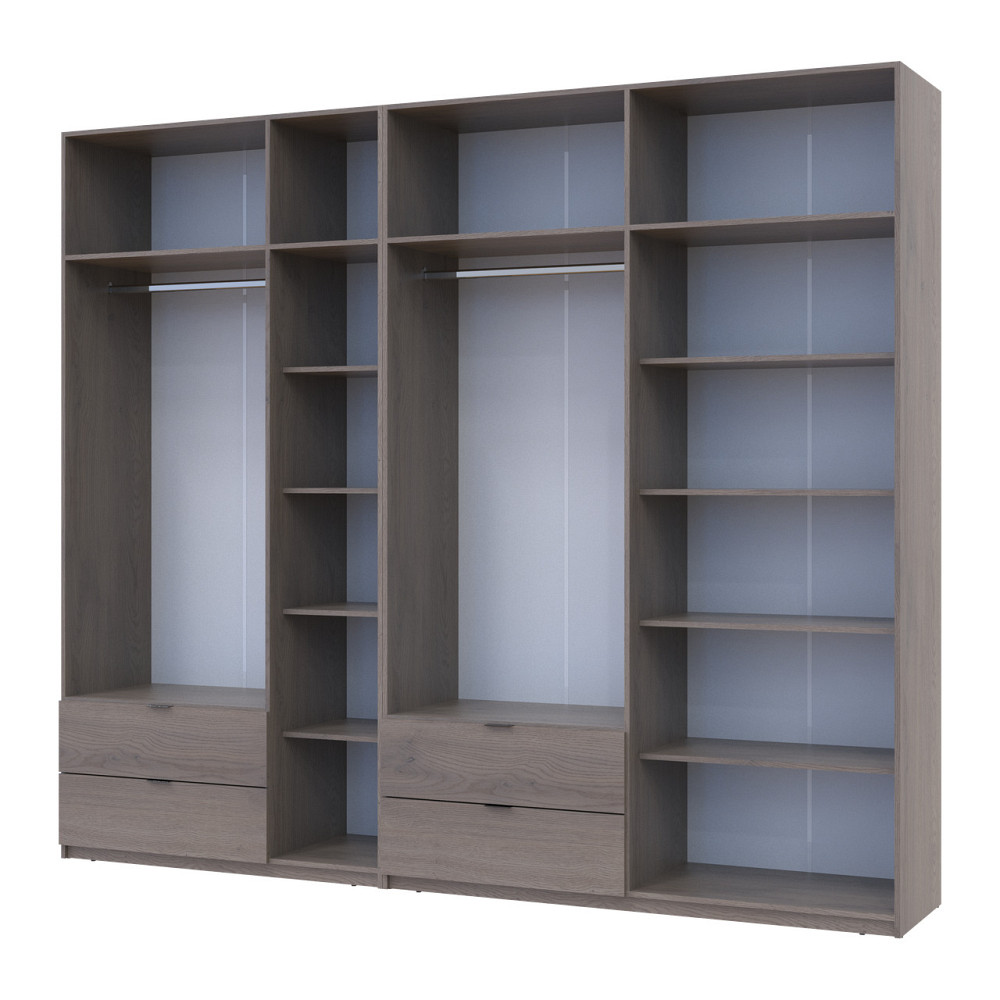 Комплект шаф для одягу Doros Лукас (2 шт.) 280х50х240 см Канноло (DRS-011853) Дніпро - фото 4