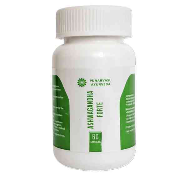 Ашвагандха Punаrvasu Ashwagandha forte 60 caps Луцьк