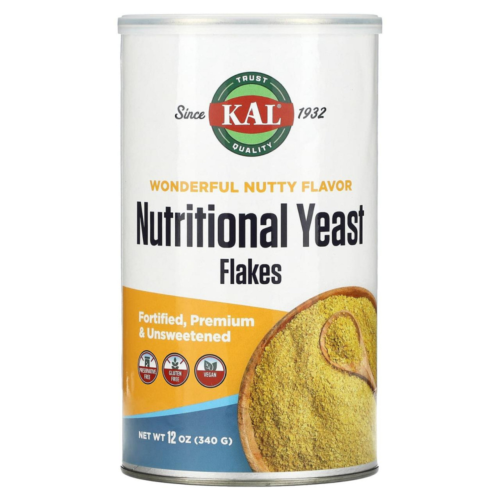 Дрожжи хлопьями KAL Yeast Flakes несладкие 340 г Киев - изображение 1