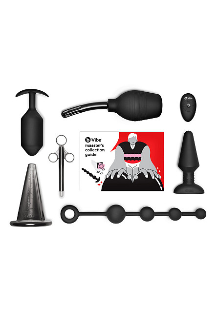 Набор анальных игрушек 10 предметов B-Vibe MASSTER'S DEGREE SET Sex Aura Киев - изображение 1