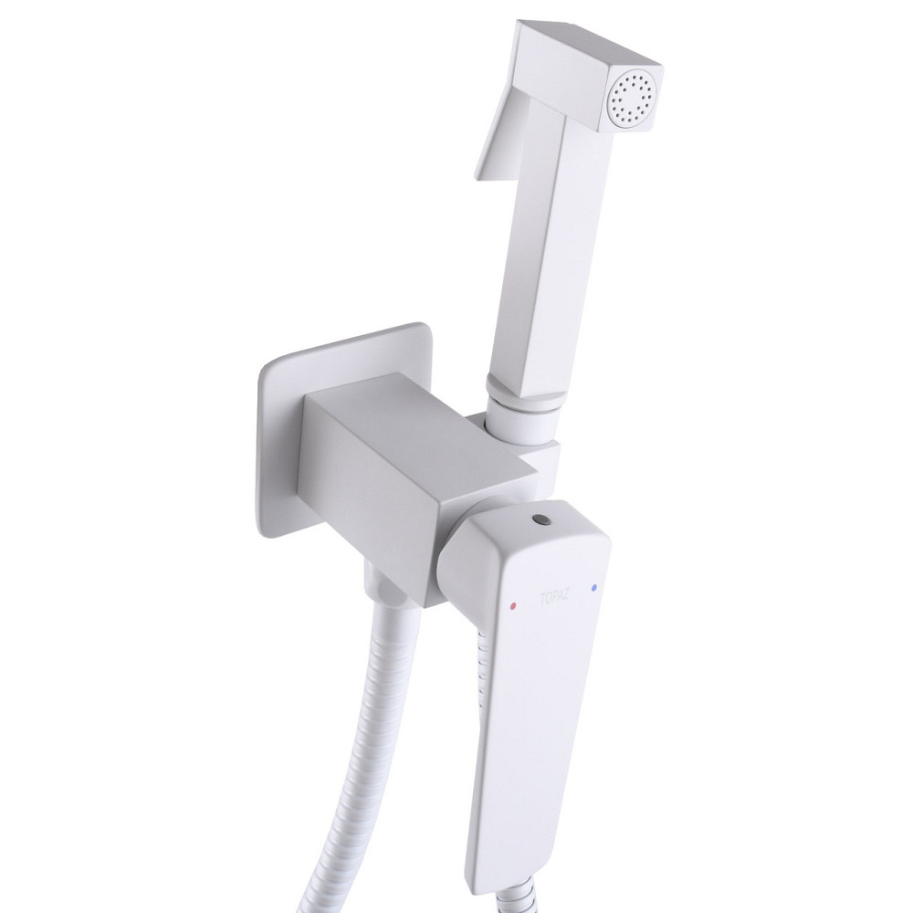 Змішувач гігієнічний TOPAZ LEXI TL 21106-H57-W (000027403) Київ - фото 4