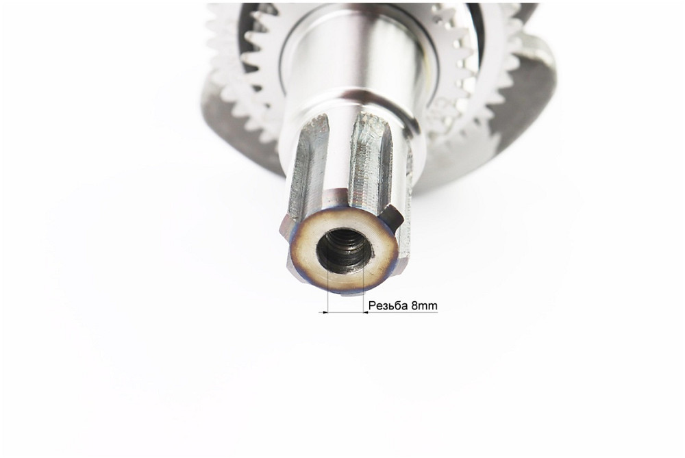 Колінвал під шліц D-25mm у зборі 173F/177F Тип 1 Киев - изображение 3