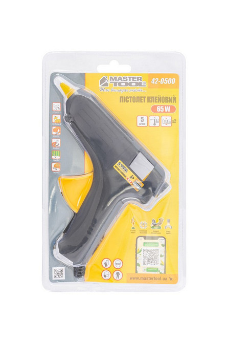 Пистолет клеевой MASTERTOOL Ø 11.2 мм 40 Вт/220 В/50 Гц 42-0500 Ровно - изображение 3