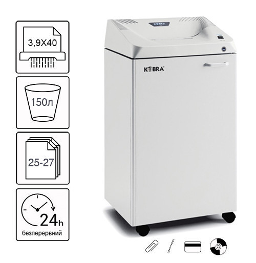 Знищувач документів Kobra 300.2 C4 (3,9X40) Київ - фото 1