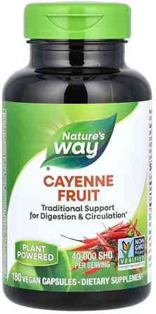 Каєнський перець Nature's Way Cayenne 80 капсул Київ