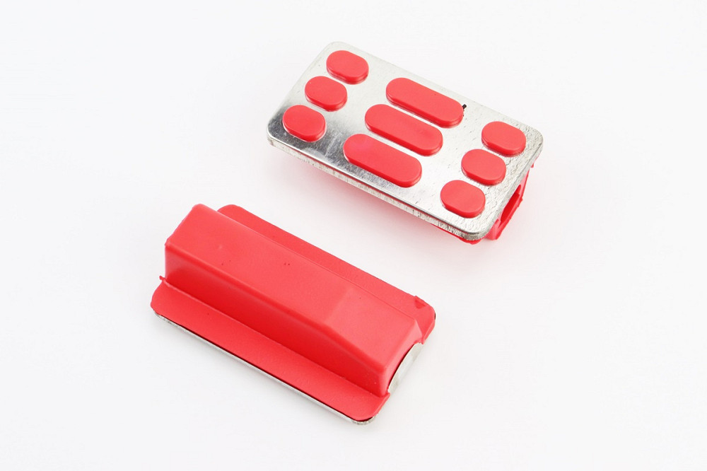 Гумка підніжки "ХРОМ" к-кт 2шт, червоний Киев - изображение 1