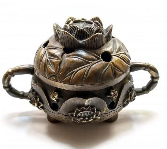 Аромакурительница бронзовая Лотос Киев - изображение 1