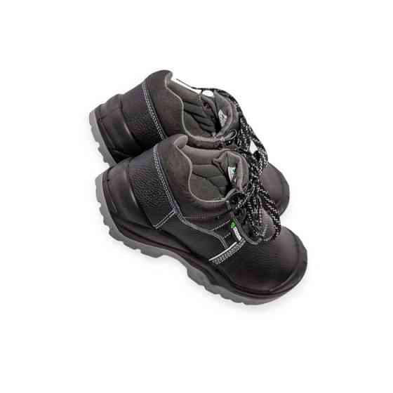 Напівчеревики Boston захисні р 44 шкіра, сталева підноска, 4-х шовні з'єднання, маслобензостійкі Мукачево