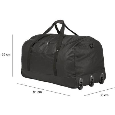 Дорожня сумка TravelZ на колесах Wheelbag 100 Black (927291) Вінниця - фото 2