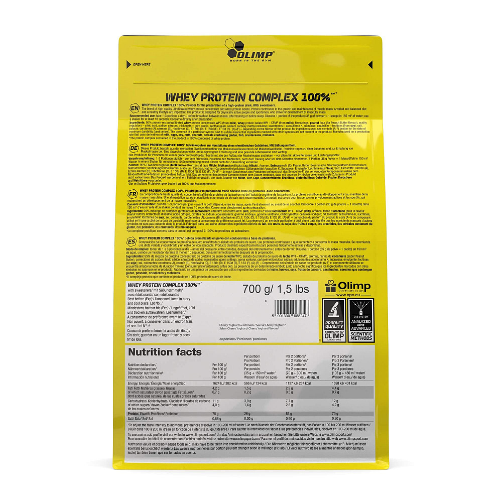 Протеїн Olimp Whey Protein Complex 100% 700 г, кокос Луцьк - фото 2