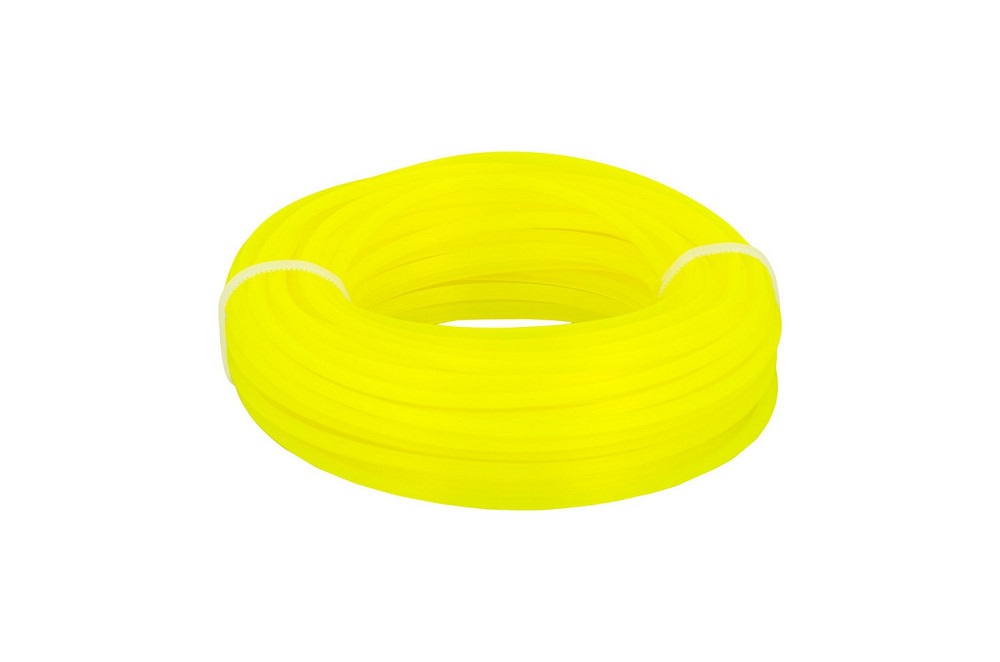 Жилка для тримера MASTERTOOL КВАДРАТ 2,40 мм 15 м 19-1424 Коломия - фото 3