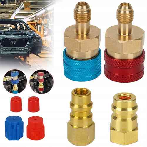 Комплект з 2х муфт адаптерів БРС з R1234yf на R134a для автокондиціонерів Вінниця