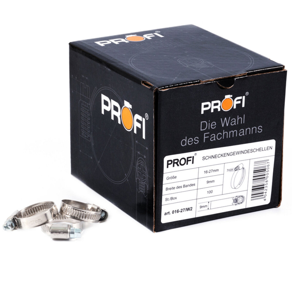 Хомути Profi 16-27/W2, 9мм, 100шт Киев - изображение 1