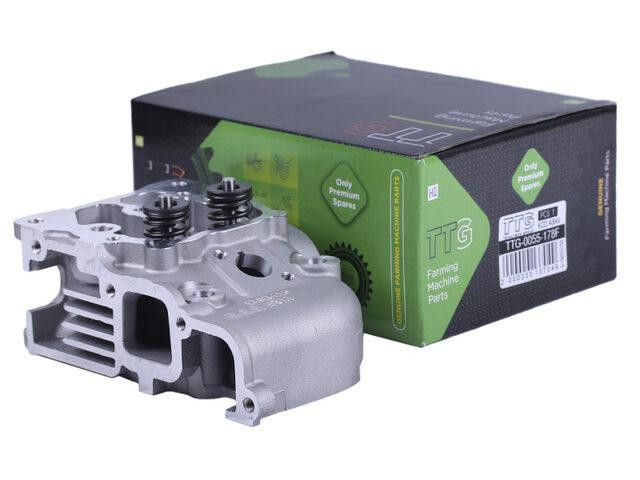 Головка блока циліндра в складі на дизельний двигун 178F, під 2 болти Мукачево - фото 1