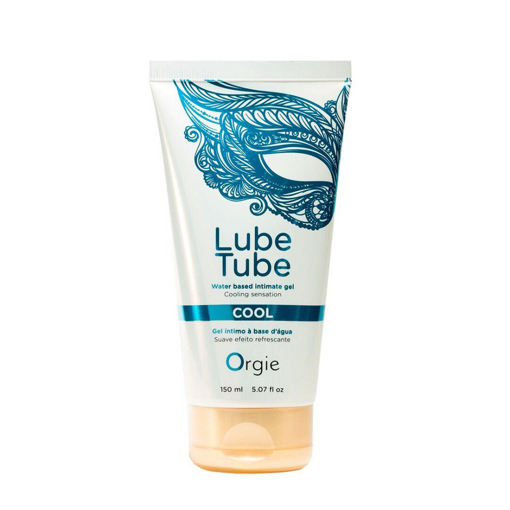 Лубрикант на водной основе Orgie Lube Tube Cool, 150 мл, с охлаждающим эффектом, без запаха Sex Aura Киев - изображение 1