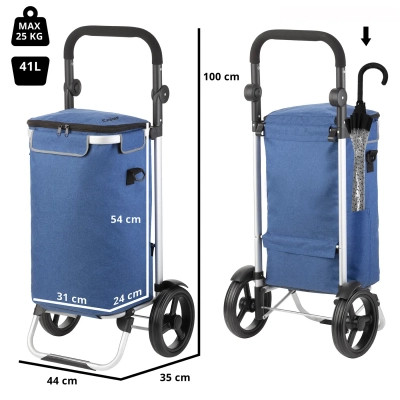 Сумка-тележка ShoppingCruiser Allround 41 л Blue (930023) Винница - изображение 3
