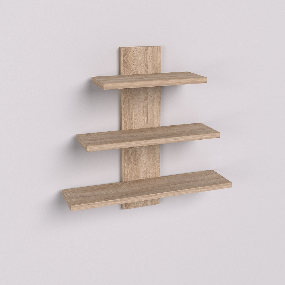 Полка навесная П-1, Дуб Сонома, 500/140/500 Львов - изображение 1