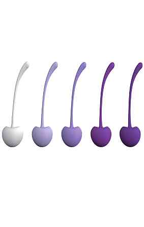 Набір вагінальних кульок Cherries Set вага: 28, 38, 56, 85, 107 Sex Aura Київ