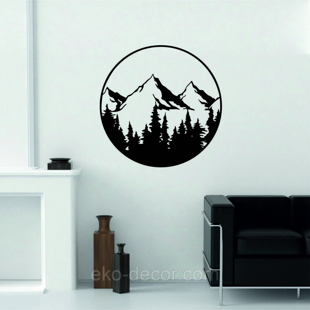 Декоративне настінне Панно «Гори», Декор на стіну Київ - фото 1