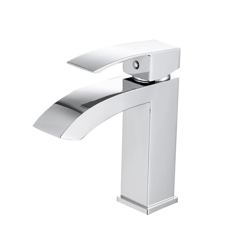 Змішувач для раковини Qtap Swan Cascada QTSWA270CRM45564 Chrome Київ - фото 1