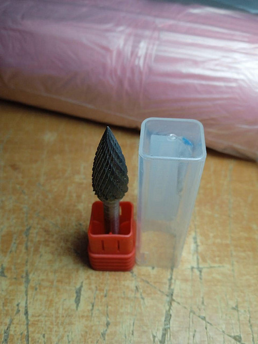 Борфреза тип G 8×17×6 мм — твердосплавна шарошка по металу для дриля та гравера Харків - фото 2