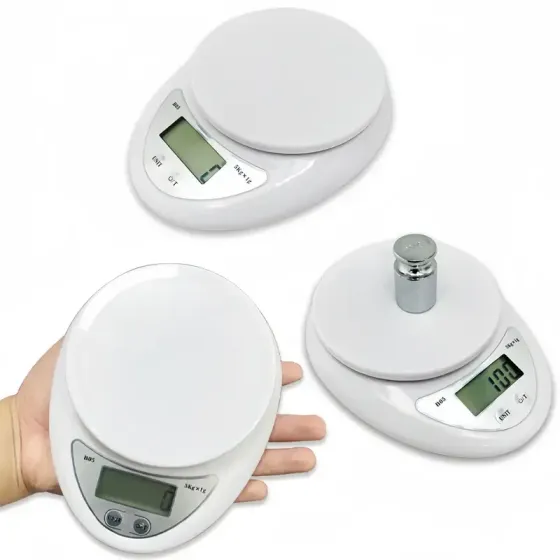 Кухонные весы Matarix MX-407 с чашей и ЖК-дисплеем Киев