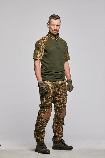 Военные мужские усиленные брюки хищник с наколенниками, полевые брюки рип стоп весна лето осень для зсу Львов - изображение 3