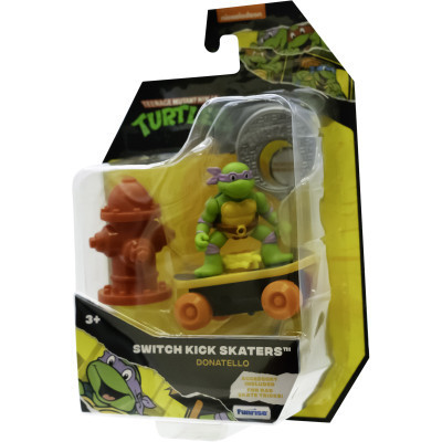 Ігровий набір Funrise TMNT Черепашки-ніндзя класичні Скейтбордист з лаунчером Донателло (71042) Вінниця - фото 8