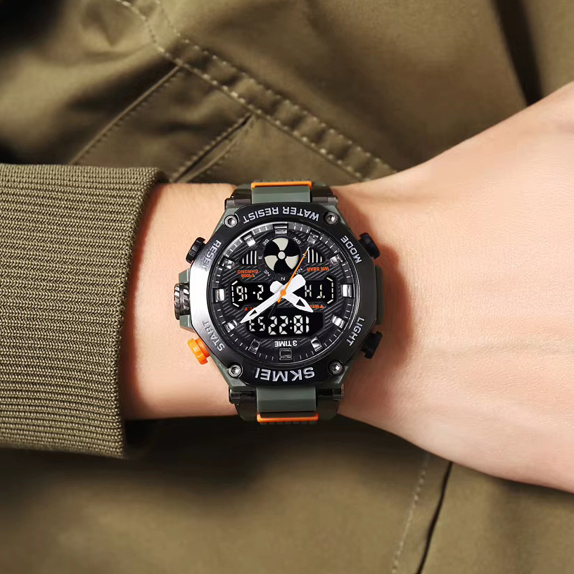 Водонепроникний наручний годинник для військового виду спорту, Водонепроникний годинник з гарантією YP-69 Львів - фото 1