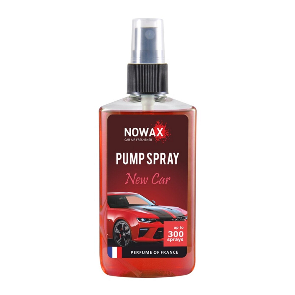 Ароматизатор Nowax Pump Spray New Car, 75ml з розпилювачем Киев - изображение 1