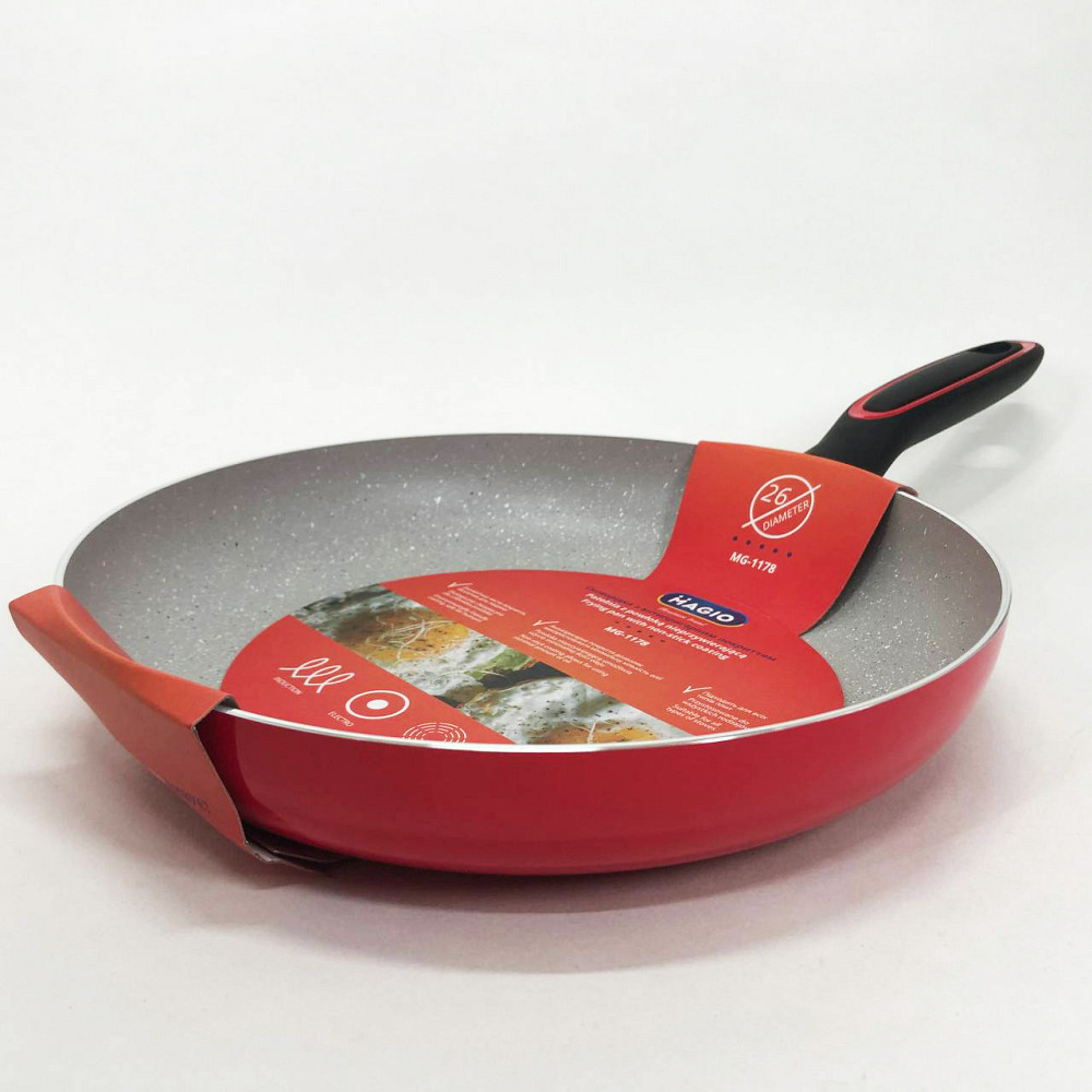 Сковорода для індукційного приготування, Сковорода для запікання в духовці, Довговічні сковорідки LY-87 Івано-Франківськ - фото 4