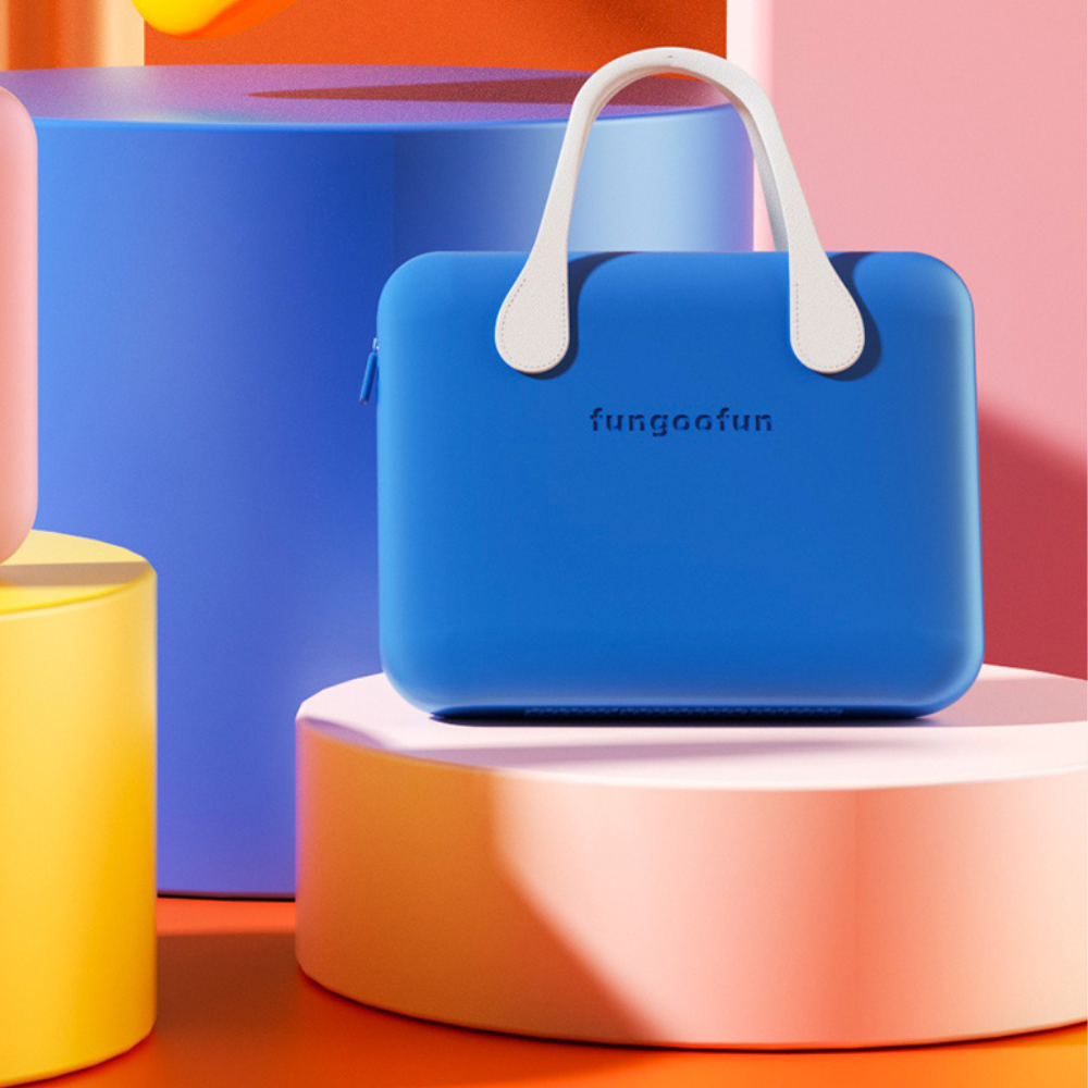 Сумка для ноутбука або планшета 16 дюймів силіконова, вологостійка, протиударна, Fungoofun синій Кам'янець-Подільський - фото 5