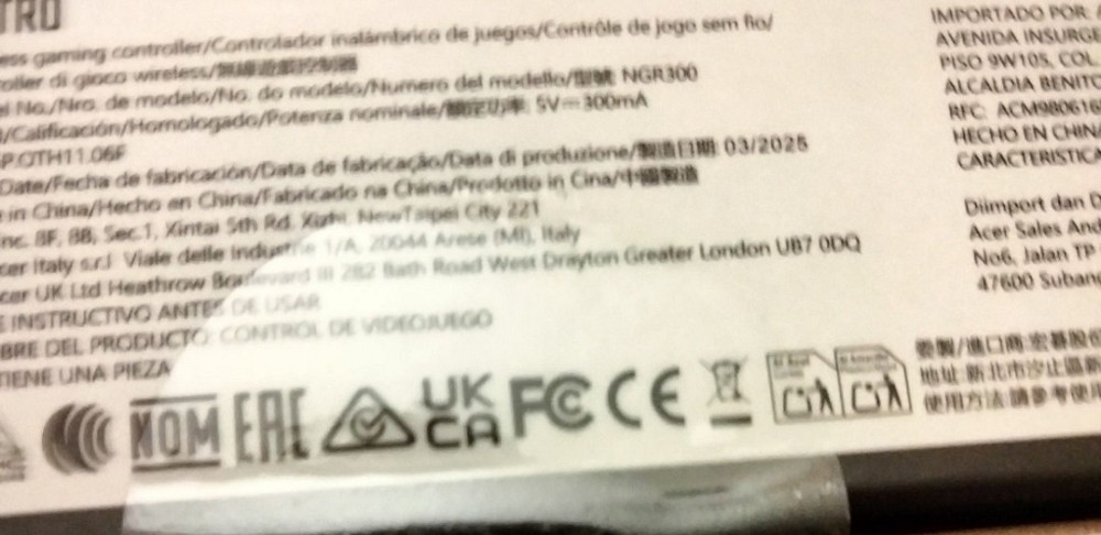 Геймпад Acer Nitro. Київ - фото 2