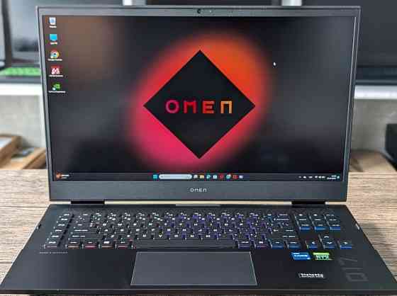 Ноутбук: HP Omen 17 /17.3/144Hz./ i5-11400H/ 16Gb/ 512SSD/ RTX3060. Киев