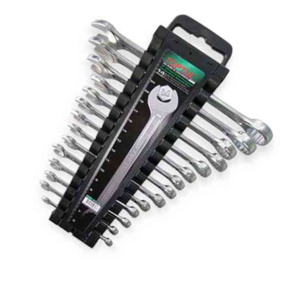 Набор ключей рожково-накидных 6-24 мм 14 шт (планшет) Мукачево