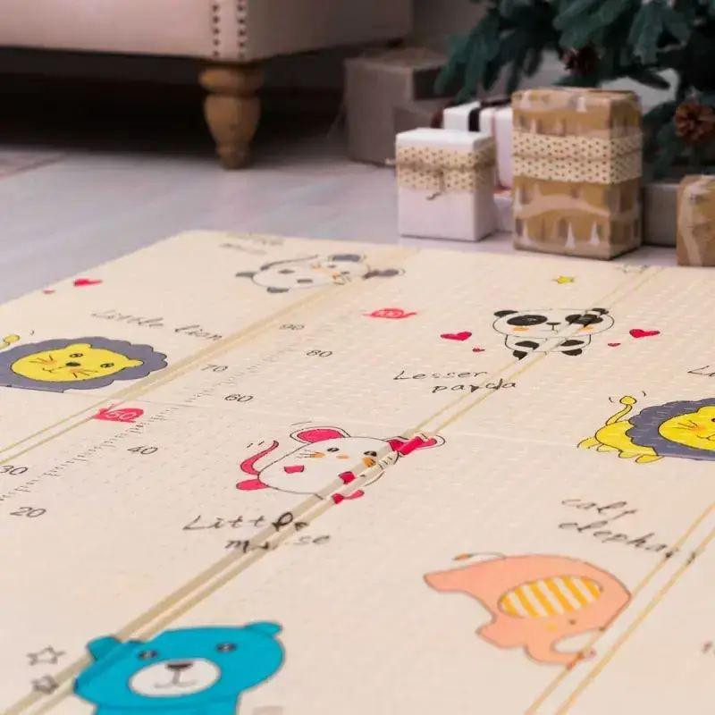 Детский игровой двухсторонний коврик Слоник и Звери 200х180х0.8см Киев - изображение 5