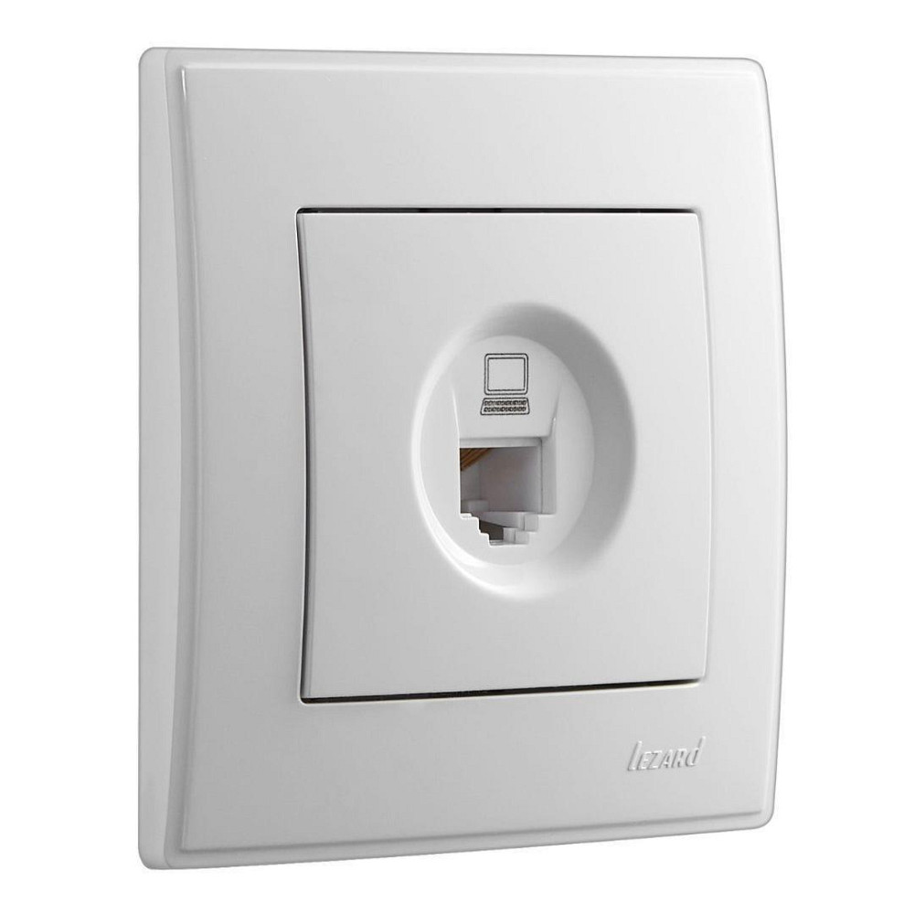 LESYA Розетка комп'ютерна білий Lezard Харків - фото 1