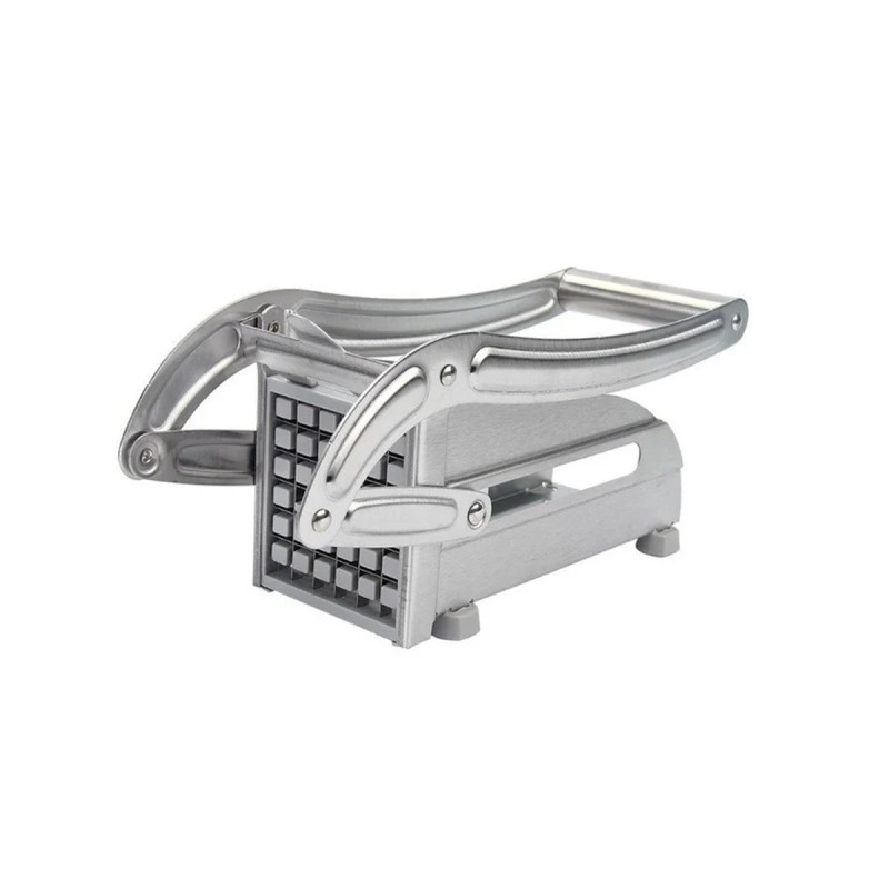 Машинка для нарезки  картошки фри из нержавеющей стали, 2 насадки с толкателем, удобная для хранения Одесса - изображение 4