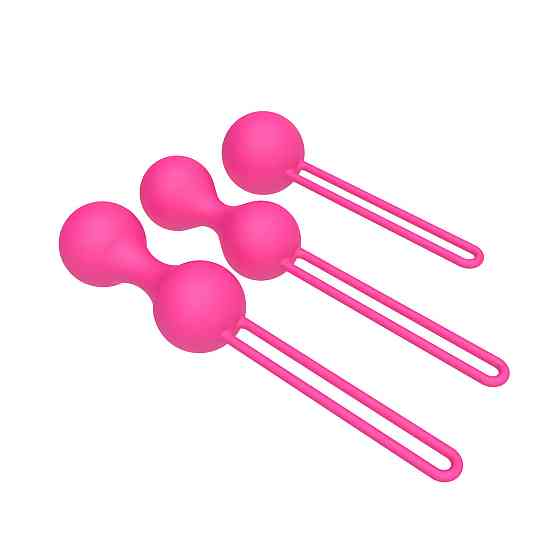 Набір вагінальних кульок - Erospace Sweet Play Kegel Balls Set A12 Sex Aura Київ