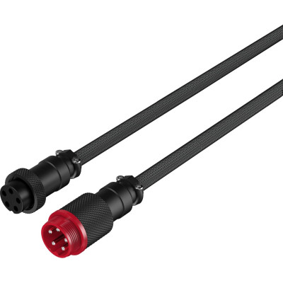 Дата кабель USB 2.0 AM to USB-C 1.37m coiled gray-black HyperX (6J679AA) Вінниця - фото 8