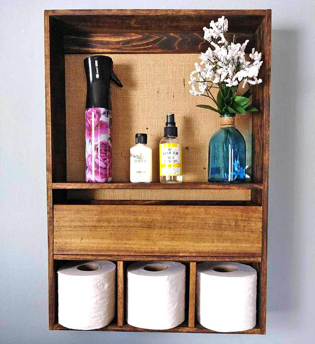 Полиця над унітазом "Маніса" мускат Миколаїв - фото 1