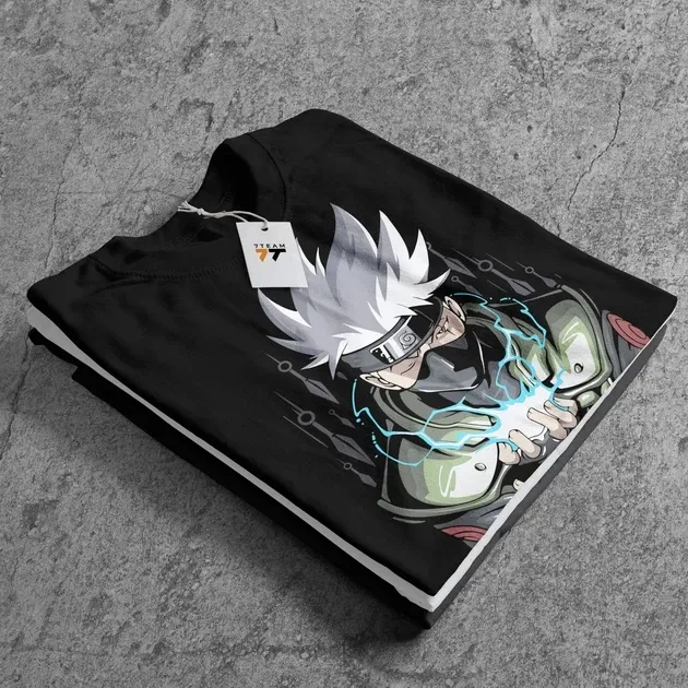 Футболка для подростка мальчика с принтом Наруто Какаші Хатаге Размер 160 Anime10081 Днепр - изображение 4