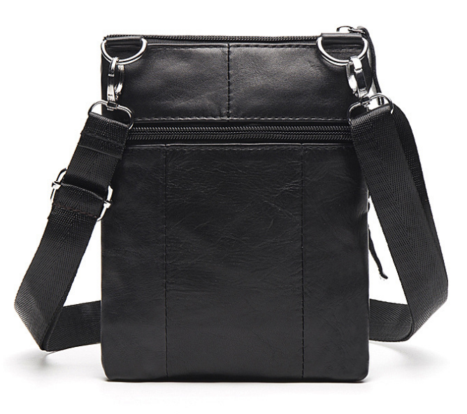 Сумка мужская компактных размеров Черный (Vintage) Киев - изображение 9