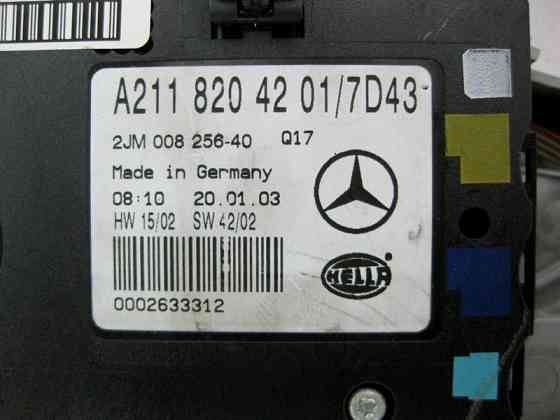 Mercedes-Benz  A2118204201 7D43 Плафон стельовий передній сірий E-Class W211 Одесса