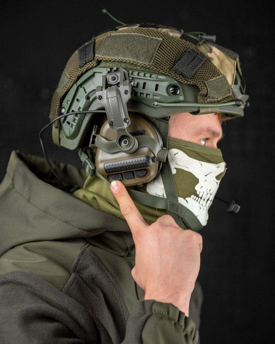 Шлем Fast олива в наборе ТН6574 Одесса - изображение 2