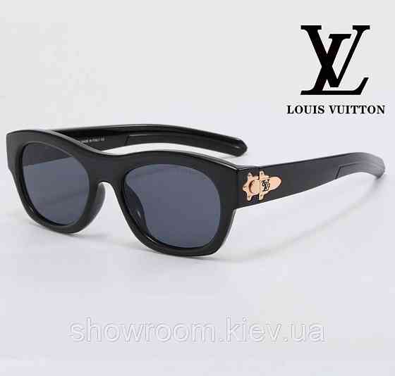 Жіночі сонцезахисні брендові окуляри Лв 6003 чорні Київ