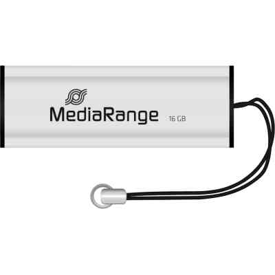 USB флеш накопитель Mediarange 16GB Black/Silver USB 3.0 (MR915) Винница