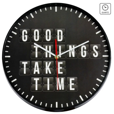 Настенные часы Technoline 775485 Good Things Take Time (DAS301212) Винница - изображение 2